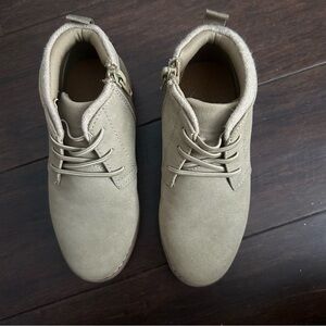 Nordstrom Beige Kids Ankle Boots